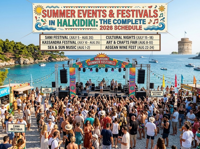 Summer Events & Festivals in Halkidiki Summer Events&FestivalsHalkidiki